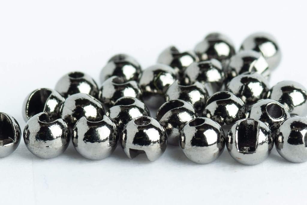 Blue Wing Olive Slotted Tungsten Beads for Fly Tying- 25 Pack