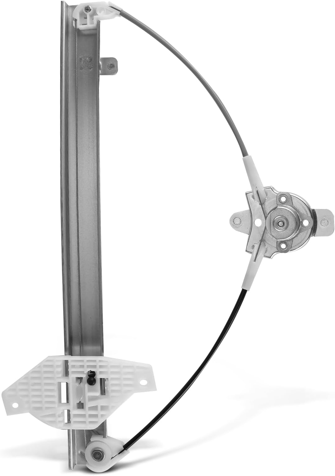 Manual Window Regulator Compatible with Hyundai Accent 2000-2005 & Dodge Verna(Mexico) 2004-2005, Sedan, Front Left Driver Side, Replace# 8240125000