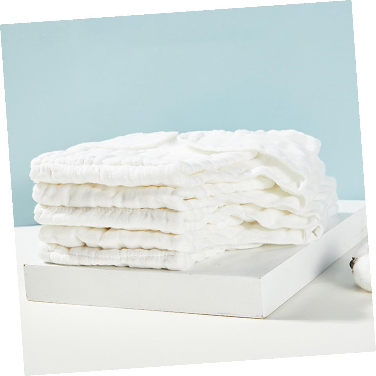 Milisten 5 Piezas Pañales para Recién Nacidos Reutilizables Pañales de Lavables Insertos para Bebe Casa