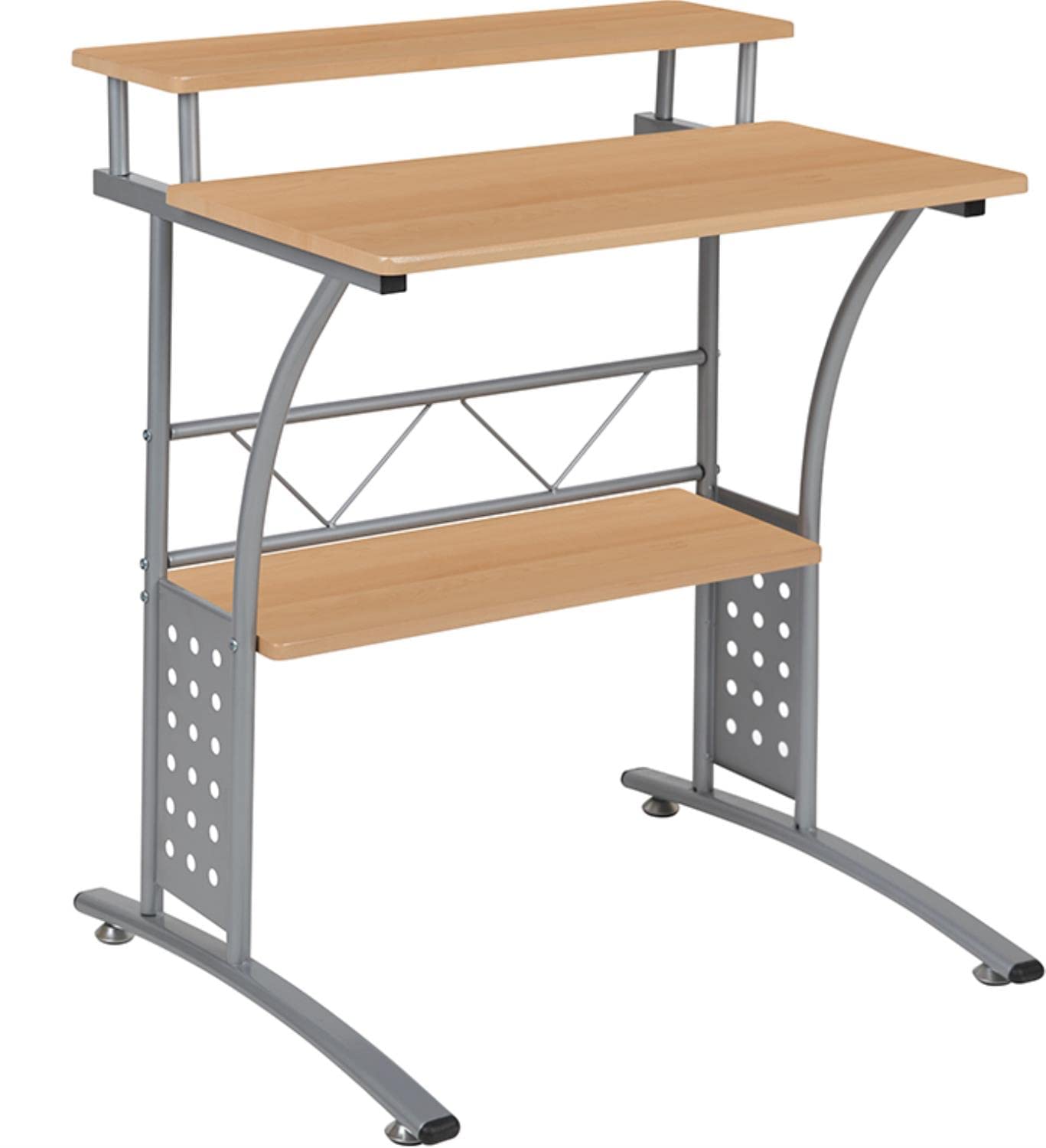 【なべさん専用】FOPPISH DESK CHEST Amazon.com: Flash Furniture Clifton Maple Computer Desk with Top