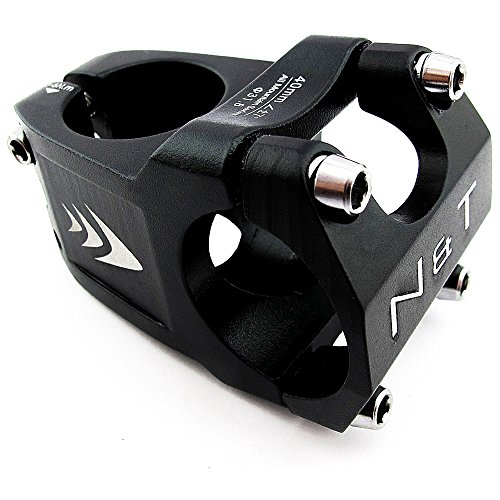 Potence de guidon Wave 40 mm noire pour vos sorties VTT en forêt