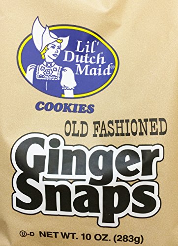 2 x 10oz Lil's Dutch Maid Old Fashioned Ginger Snaps Cookies