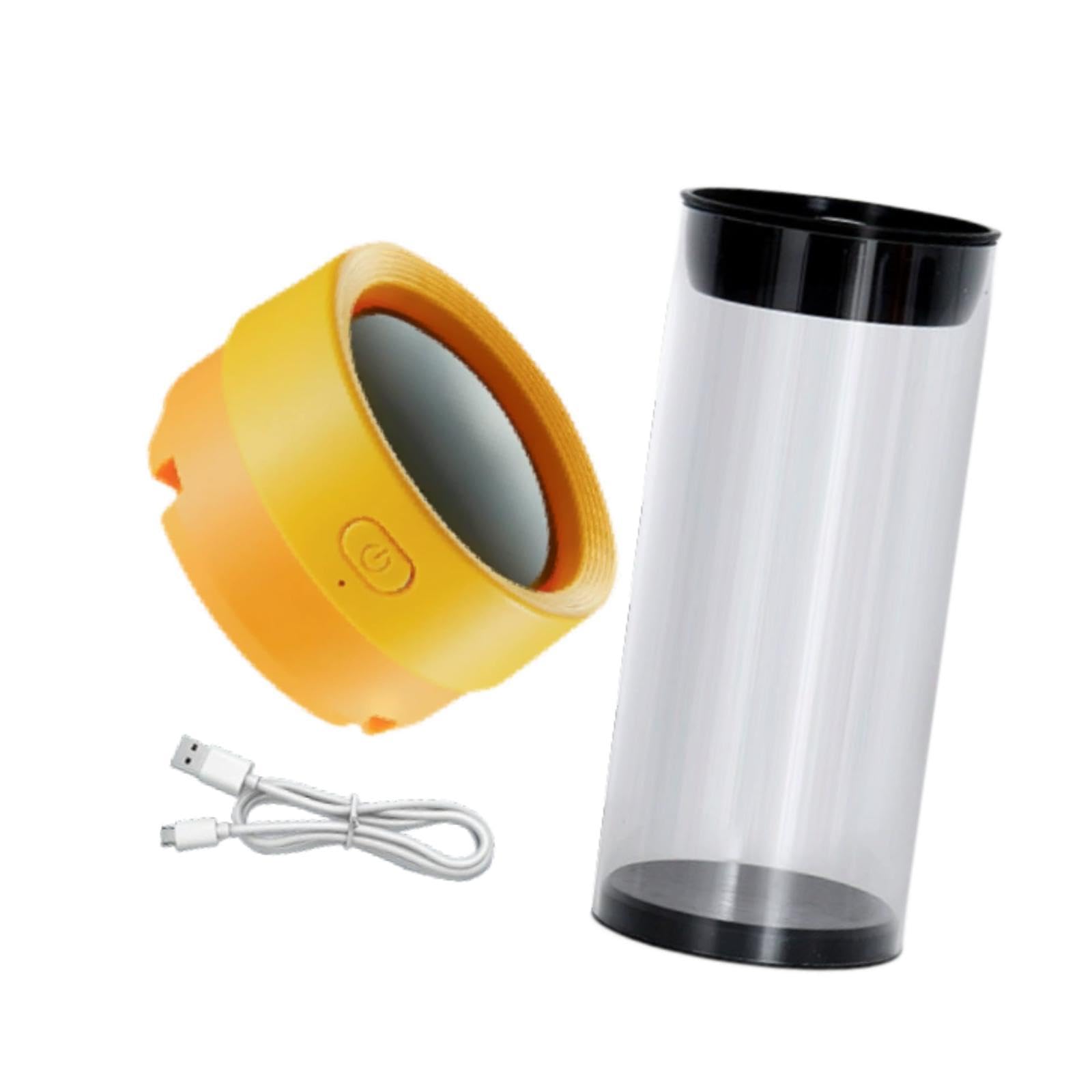 Yiju Shuttlecock Humidifier,Badminton Ball Steamer, Lightweight Professional Badminton Tube Caps Shuttlecock Steamer, Yellow