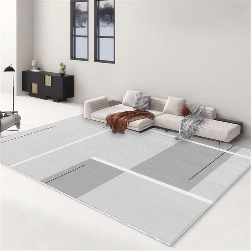 Tapis chambre fille gris 60x90 moderne pour créer un coin lecture cosy et sécurisé