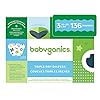 Babyganics Size 3, 136 count, Absorbent, Breathable, Triple Dry Protection Diapers