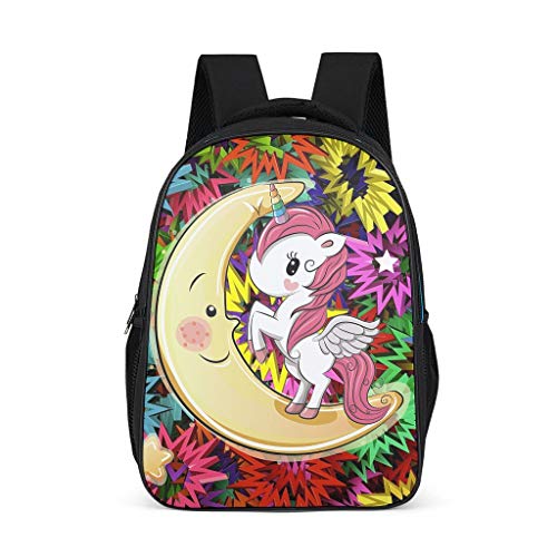 Preisvergleich Produktbild shaoziyun Rucksäcke Kinder Modischer Teenie Schulrucksack Jungen Schultasche Daypack Mädchen Rucksack Laptop 17 Zoll,Space Galaxy Grey OneSize
