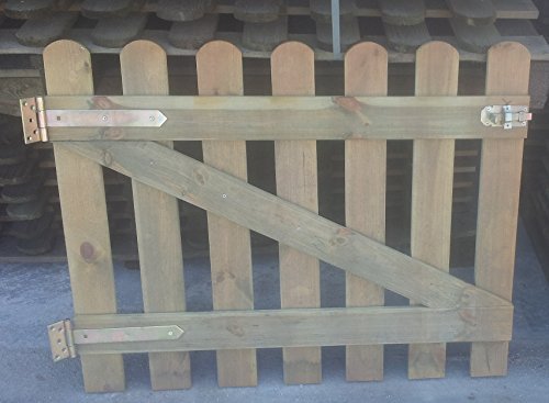 ITALFROM Cancelletto in Legno di Pino con Doghe