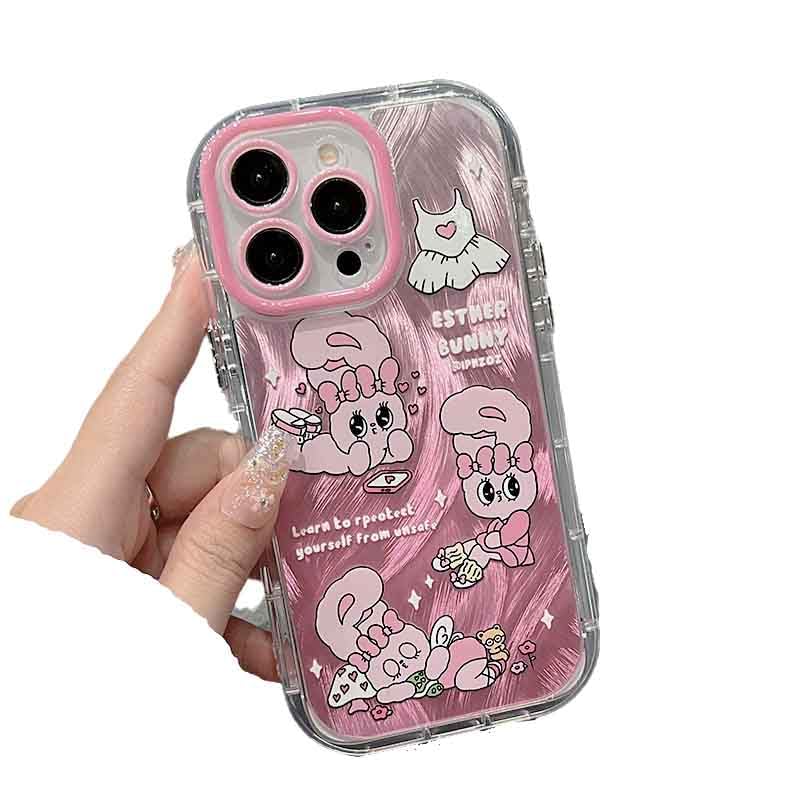 ハニーサロン iphone ケース Amazon.co.jp: エスターバニー iPhone16Pro ケース、ピンク