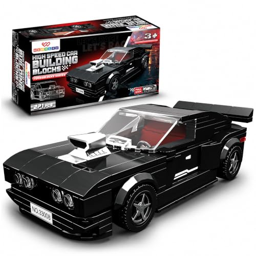 Image of Wembley Race Mechanic Series - 271 PCS |Pull Back Sports Car Building Blocks for Kids | STEM Construction Toy with Realistic Car Details| ABS Plastic Building Kit for Boys & Girls Age 3+ Years