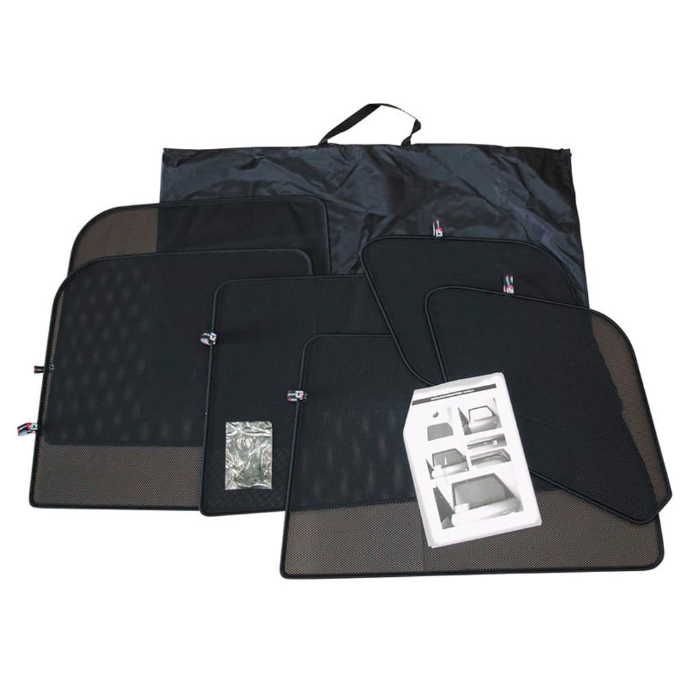 Set de Car Shades Compatible avec Dacia Jogger 2022- (6-pièces) Pare-Soleil sur Mesure pour Voiture