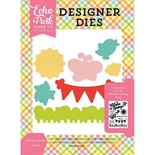 Echo Park Paper Company CS120043 Welcome Spring Die Set