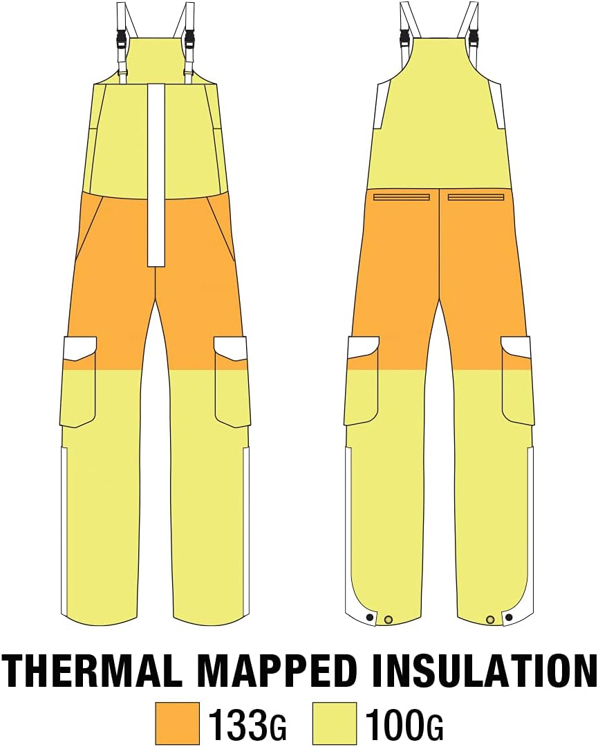 ScentLok BE:1 Fortress Windproof Waterproof Insulated Scent Control Camo Hunting Bibs - Image 4