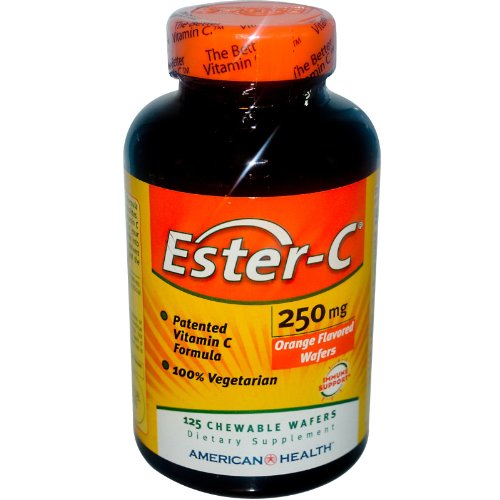 American Health Ester-C Chew Wafer 250Mg, 125 ct American Health Ester-C Chew Wafer 250Mg, 125 ct