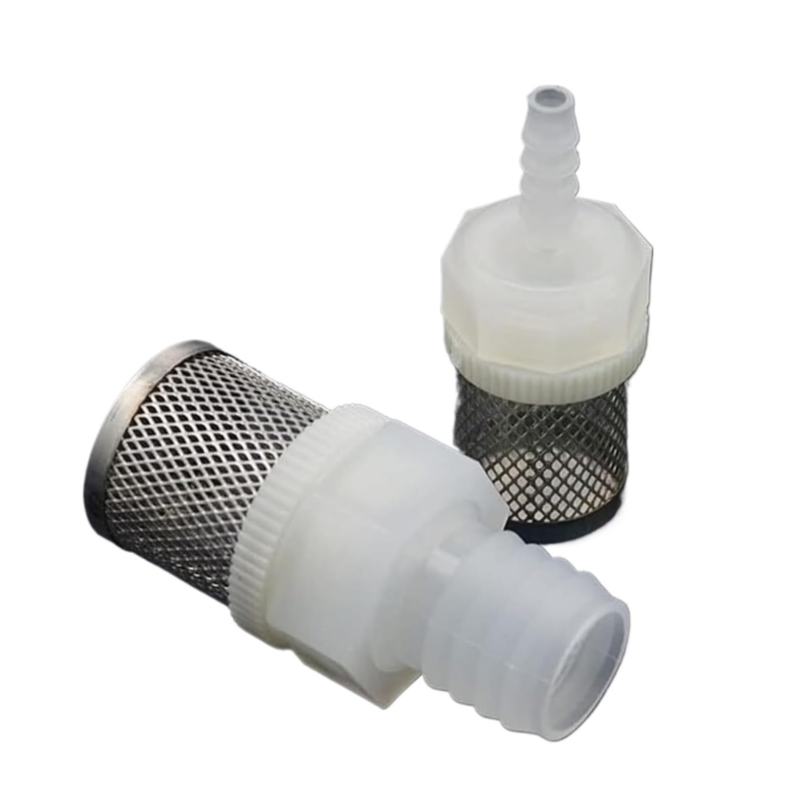 Filtro Flexible de Acero Inoxidable, Prefiltro de 4-20 mm de 3/4 de Pulgada de PP y SS for Bomba de Agua, hidrolimpiadora, jardín y Acuario(4mm)