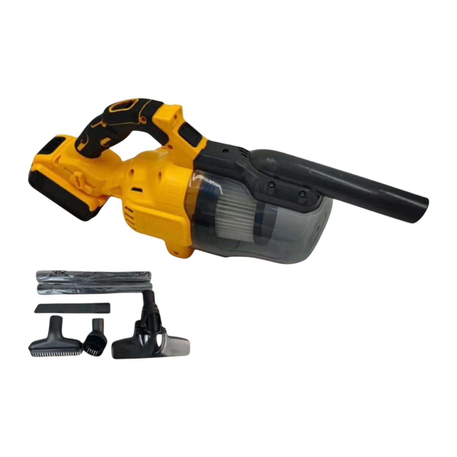 ATORSE Handheld Vacuum with Filtration Hand Vacuum Powerful for Auto Floor Workshop YellowHome & Garden|Household Supplies & Cleaning|Vacuum Cleaners-image-23