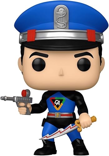 Miniatura 2 de Funko Pop! Vinyl: Heroes - Capitán Acción - Capitán América - Figura de vinilo coleccionable - Idea de regalo - Producto oficial - para niños y