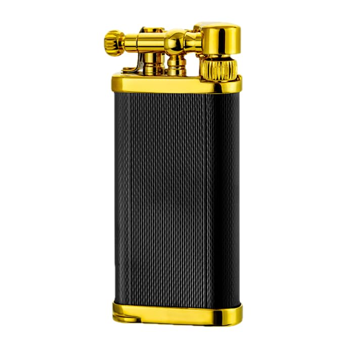 IM Corona 64 Old Boy Black Brass Barley Grain Pipe Lighter