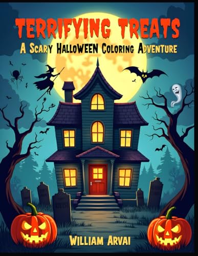 Terrifying Treats: A Scary Halloween Coloring Adventure