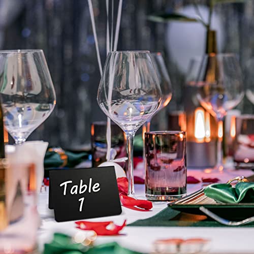 Pintuson 40 Pack Mini Chalkboard Signs For Food, 4X3 Inches Small Chalkboard Sign, Food Labels For Party Buffet And Weddings, Place Cards, Easy To Write And Wipe #TOP6