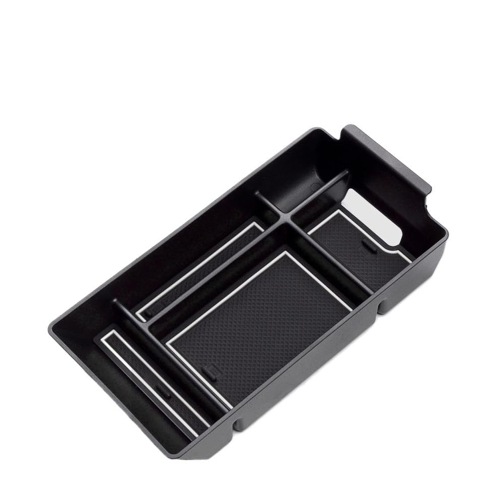 BERTDCX Car Armrest Box Storage Box For Benz C-class C200L For C260L 2022-2024 Car Parts(White)
