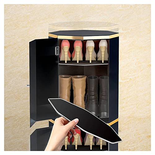 Solution de rangement élégante en métal pour couloir et placard