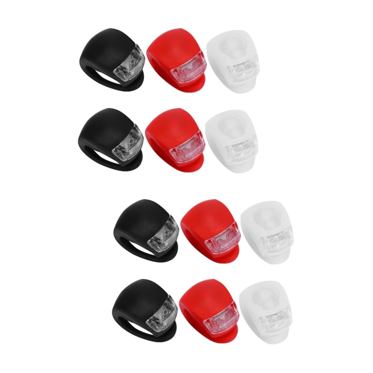 Lumière vélo arrière silicone étanche pour rester visible la nuit - 8