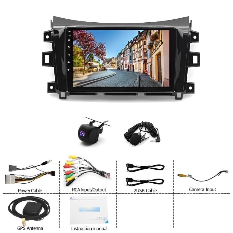 Radio para coche doble DIN Android 14 con pantalla 9" miniatura 5