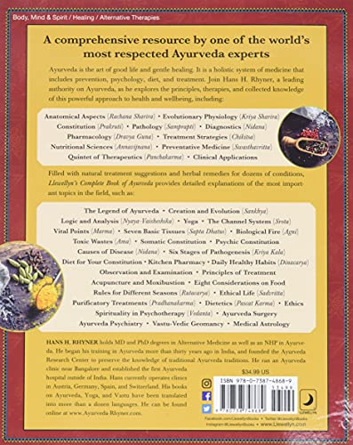 Llewellyn's Complete Book Of Ayurveda: A Comprehensive Resource For The Understanding & Practice Of Traditional Indian Medicine (Llewellyn's Complete Book Series, 9) #TOP1