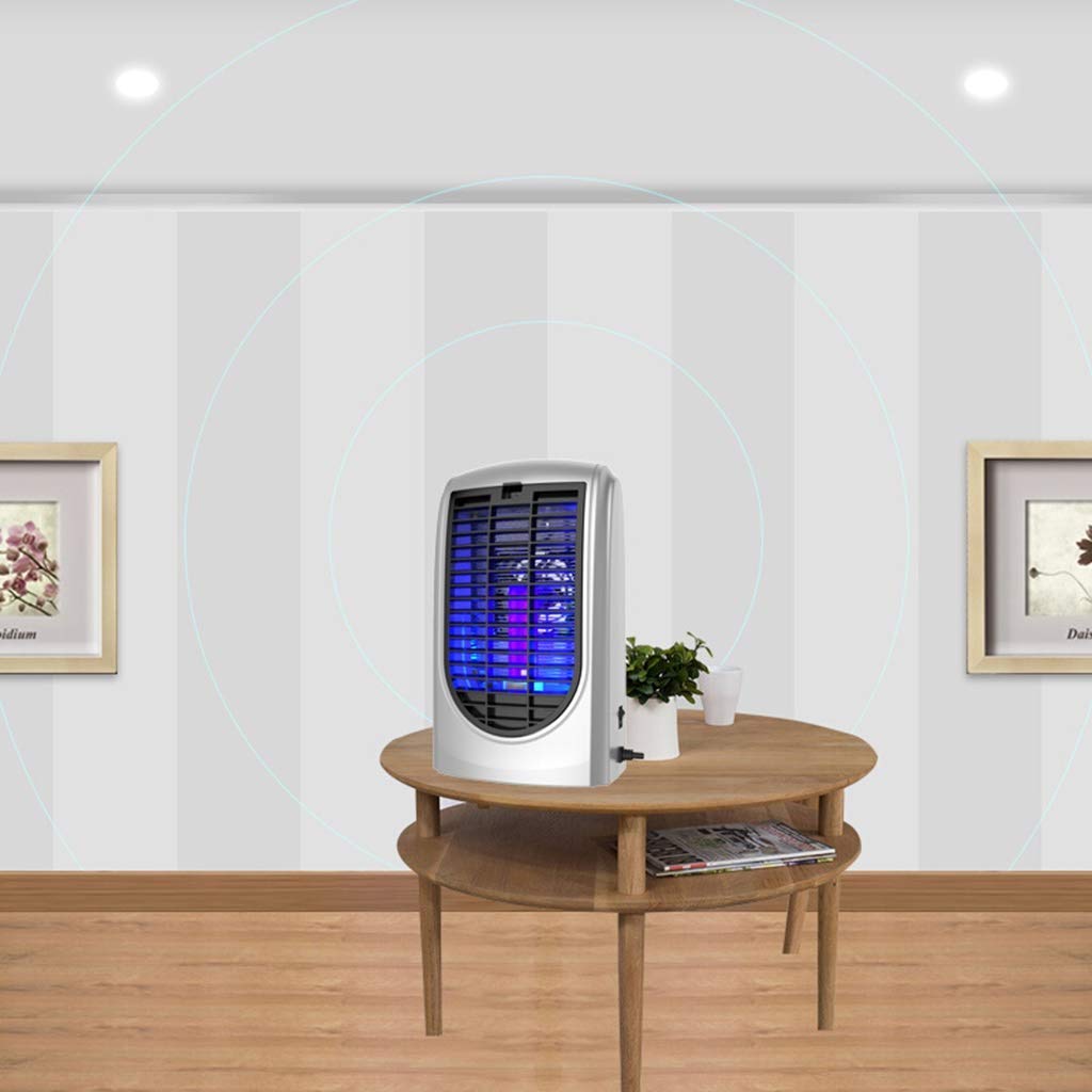 Trappola per Zanzare LED Shock Elettrico Zanzara Killer Lampada 220V Pulce Insetto Zanzare Repellente Anti Zanzara Trappola Luci UVA Zapper Indoor, 19 * 32 * 13 Cm LED Mosquito Killer Lamp