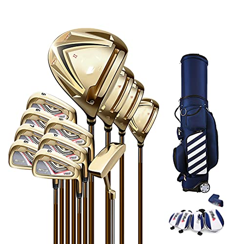 A Complete 12 Piece Golf Gift Set With Bag And Clubs