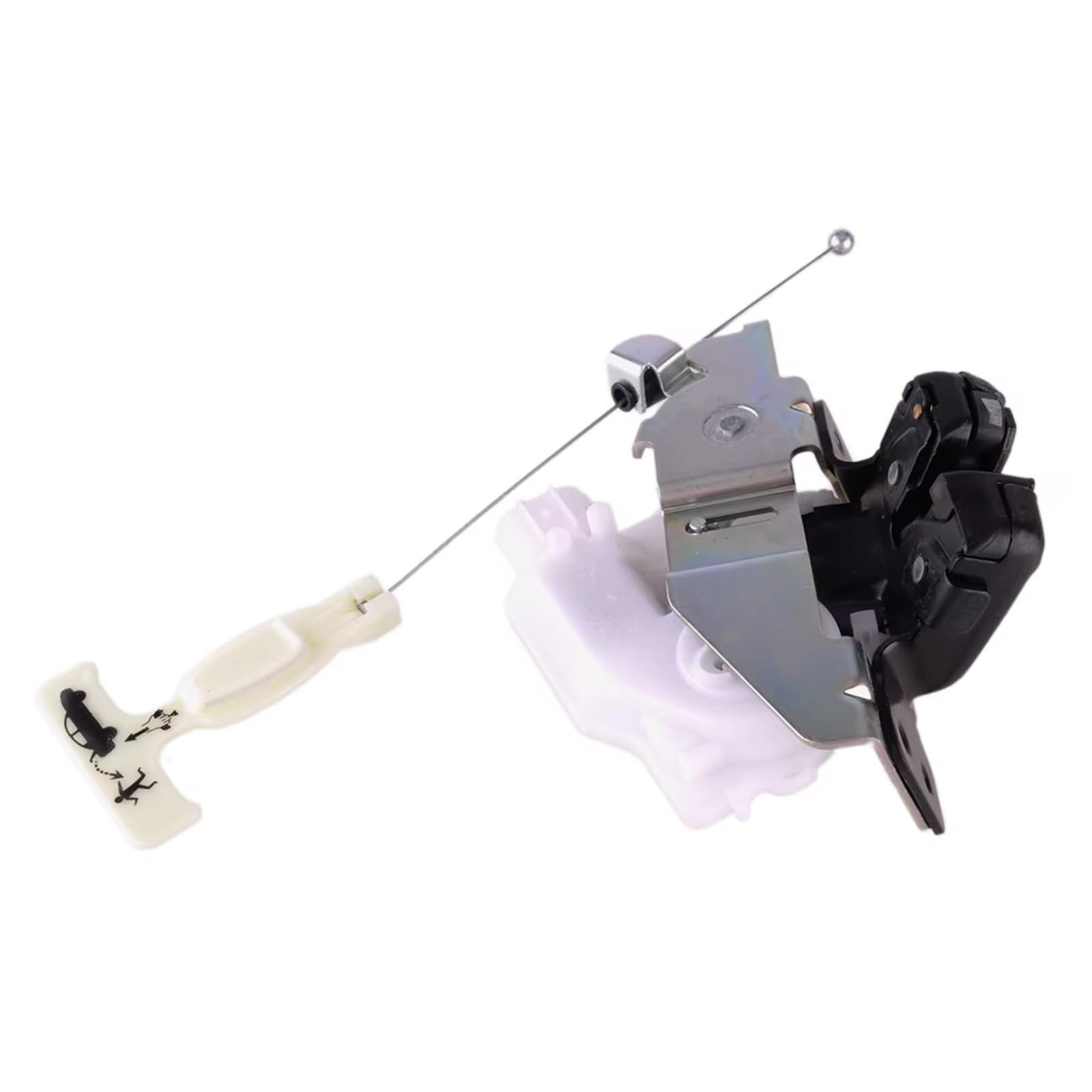 Tailgate Latch Lock Trunk Liftgate Decklid Latch Actuator with Cable 68084367AD for Fiat 500 1.4L 2019 2018 2017 2016 2015 2014 2013 2012 Tailgate Bootlid Lock Actuator