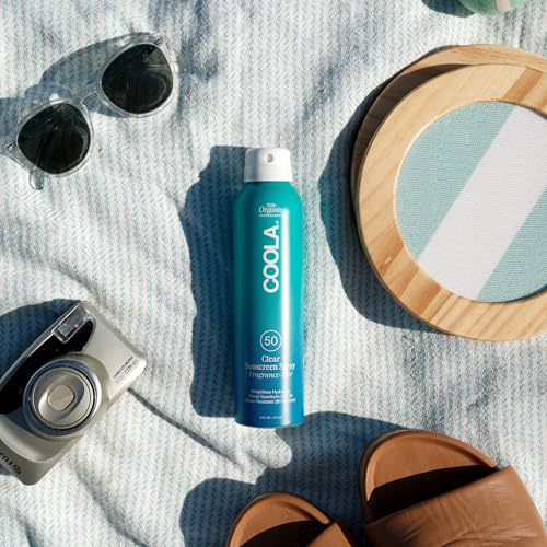 COOLA Organic Sunscreen SPF 50 Sunblock Spray, Dermatologist Tested Skin Care for Daily Protection, Vegan and Gluten Free, Fragrance Free, 6 Fl Oz - Image 4
