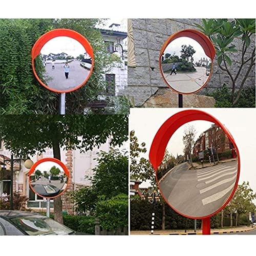 Miroir d'angle mort convexe 60cm de sécurité intérieur et extérieur grand angle