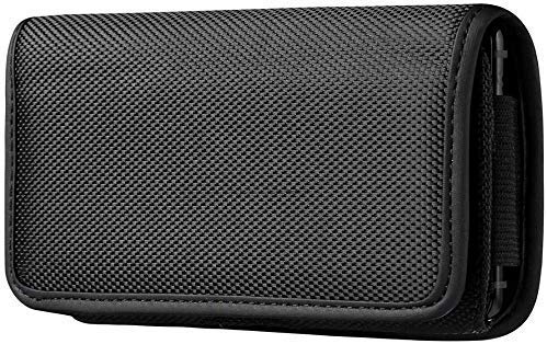 Belt Clip Holster for KEECOO P11 / KOOLNEE K1 Universal Canvas Phone Holder Pouch Case with Belt Clip Loops