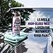 Chemical Guys Extreme Bodywash & Wax Foaming Car Wash Soap - Soap for Foam Cannons, Foam Guns, or Bucket Washes for Cars, Trucks, Motorcycles, RVs, and More, Grape Scent - 128 oz (1 Gallon)
