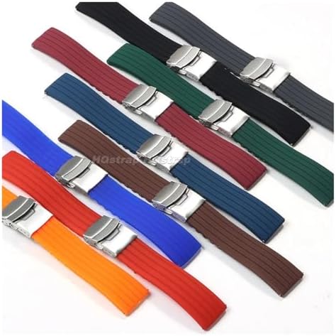 Silicone Strap 20mm 22mm 18mm 24mm Universal Rubber Watchband for Sports Waterproof Bracelet for Gt2/3/4 Watch Band - 3
