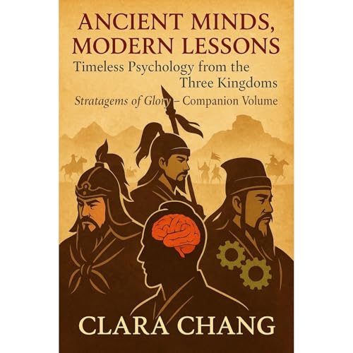 Ancient Minds, Modern Lessons: Timeless Psychology from the Three Kingdoms Audiolibro Por Clara Chang arte de portada