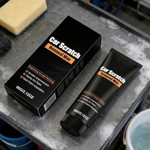 Effaceur de rayures pour voitures kit complet 60g avec éponge de polissage incluse