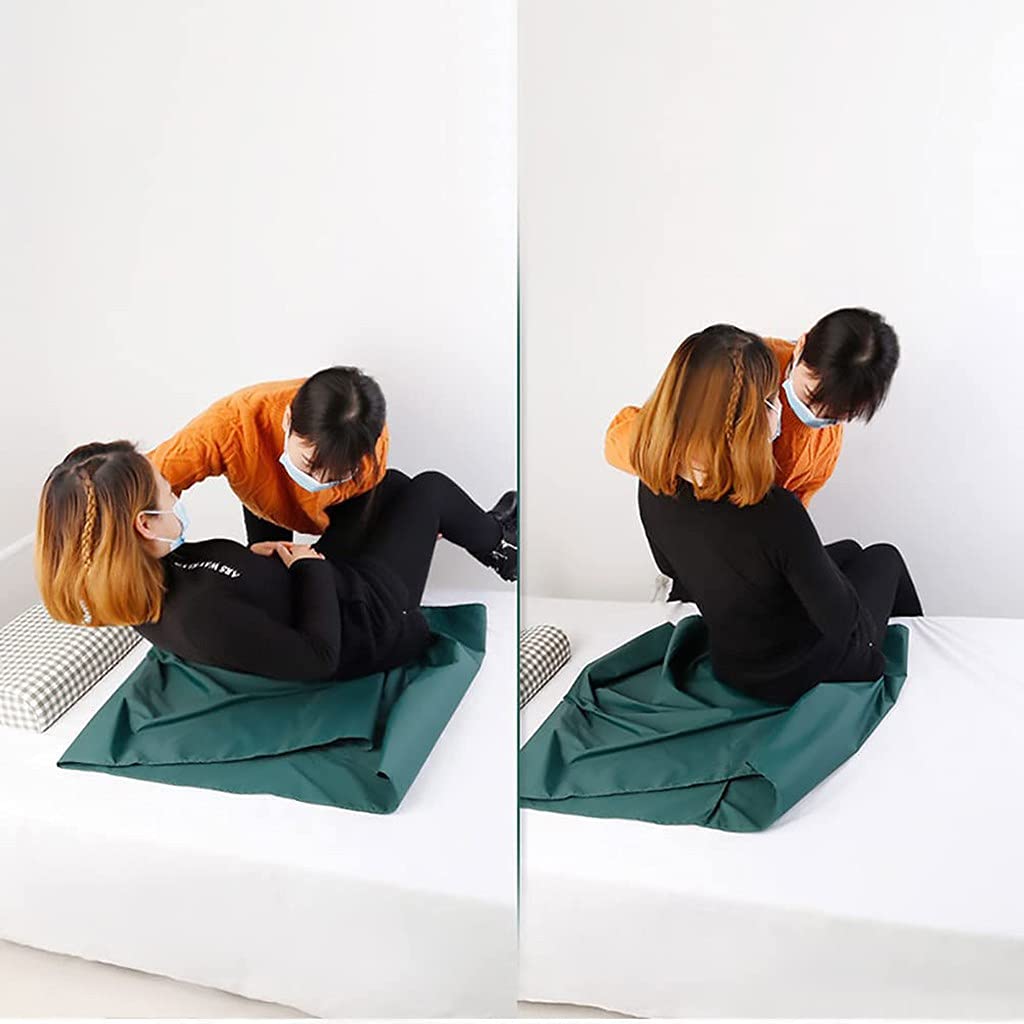 Sábana de Deslizamiento para Ancianos Sábana de Elevación Deslizante Lámina de Deslizamiento Plana Reutilizable para Transferencia de Pacientes Elevación 95x75cm