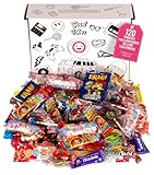 120 Chuches Para Relleno Piñatas Sin Lactosa Sin Gluten Caramelos Variados Para Cumpleaños Infantil Navidad Fiestas Halloween Bolsitas Individuales Golosinas Surtidas Dulces Seguros Para Niños
