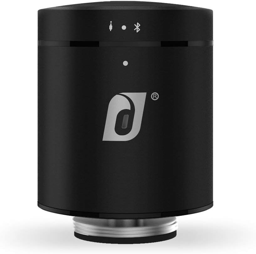 Damson Cisor Wireless Vibration Speaker Portable Mini Travel Bluetooth 10 Watts. Add 2 for Wireless Stereo. BLACK