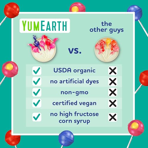 Image of YumEarth Organic Duo Pops, Lollipops with Fruit Chew Centers - Allergy Friendly (Top 9 Free), No Artificial Dyes, Non GMO, Gluten Free, Vegan Candy Snacks - Individually Wrapped Pops (20 Count (Pack of 1))