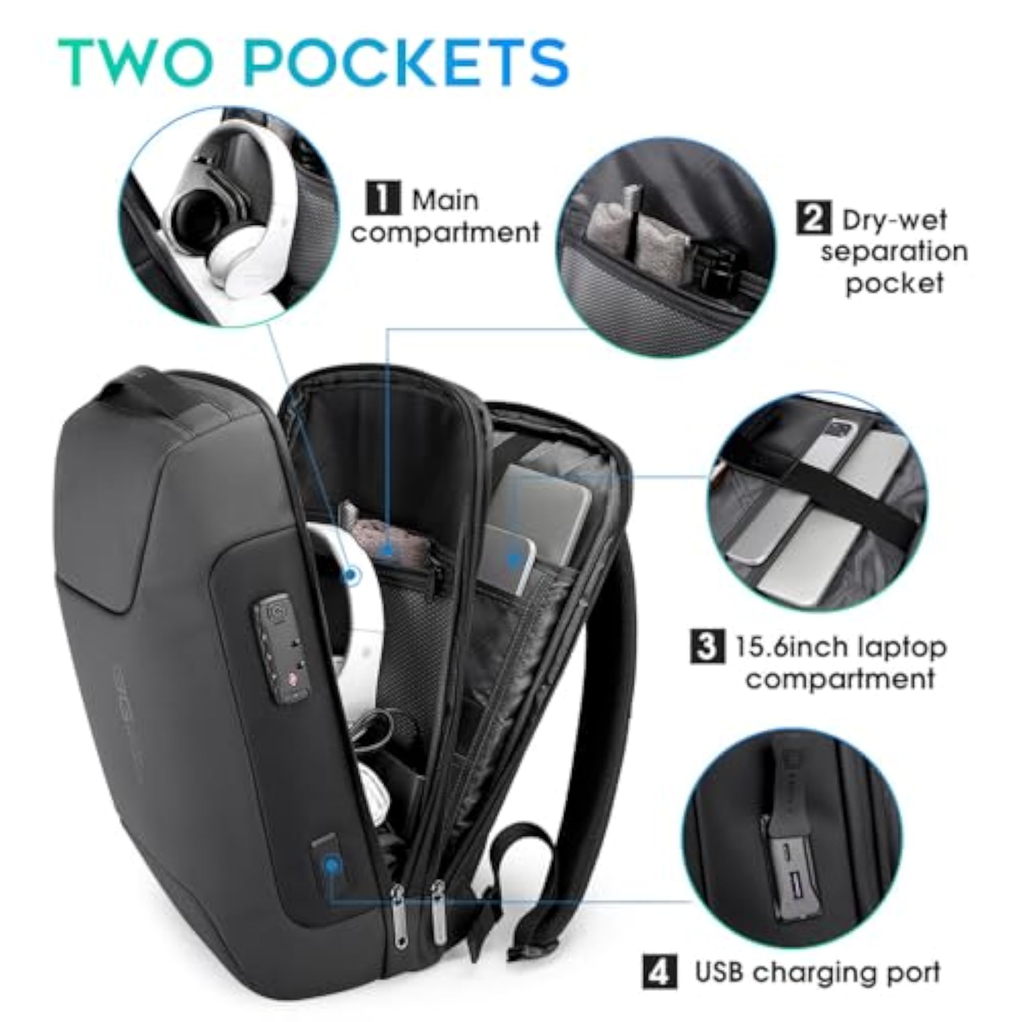 Business Backpack for Men and Women