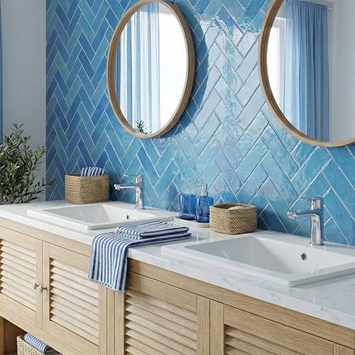 Rea Lavabo Incasso Dafne 70 Lavandino Bagno 465 X 715 X 170 Mm Ceramica (Bianco) - 6