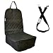 Tancendes Pet Dog Seat Cover / Adjustable Pet Dog Cat Car Seat Belt for Cars Black & WaterProof