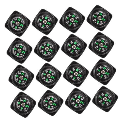 Cabilock 25 piezas Mini Brújula de Pulsera Herramienta de Navegación de Alta Precisión para Excursionismo, Camping y Uso de Emergencia miniatura 1