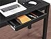 Ameriwood Home Parsons Desk, Black