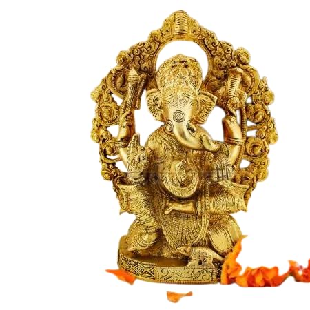 Statue Seigneur Ganesha Mangal pour harmoniser le salon ou coin yoga