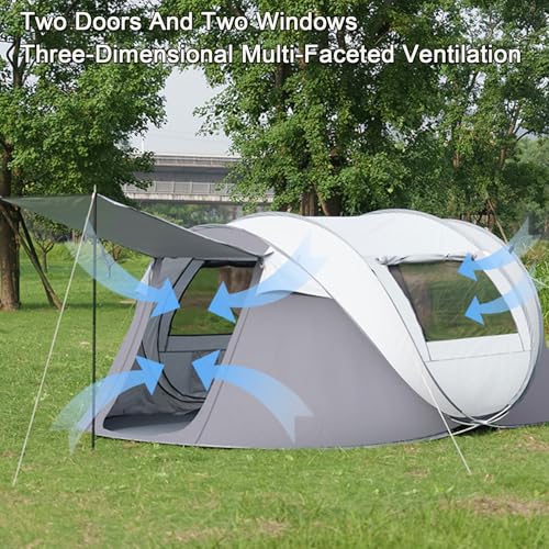 Carpa instantánea para 3-4 personas pop-up miniatura 5