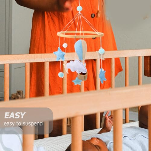 Mobile en feutre bébé pour accompagner les douces nuits de votre nouveau-né - 7